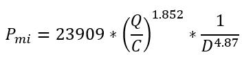 Hazen-williams equation 3